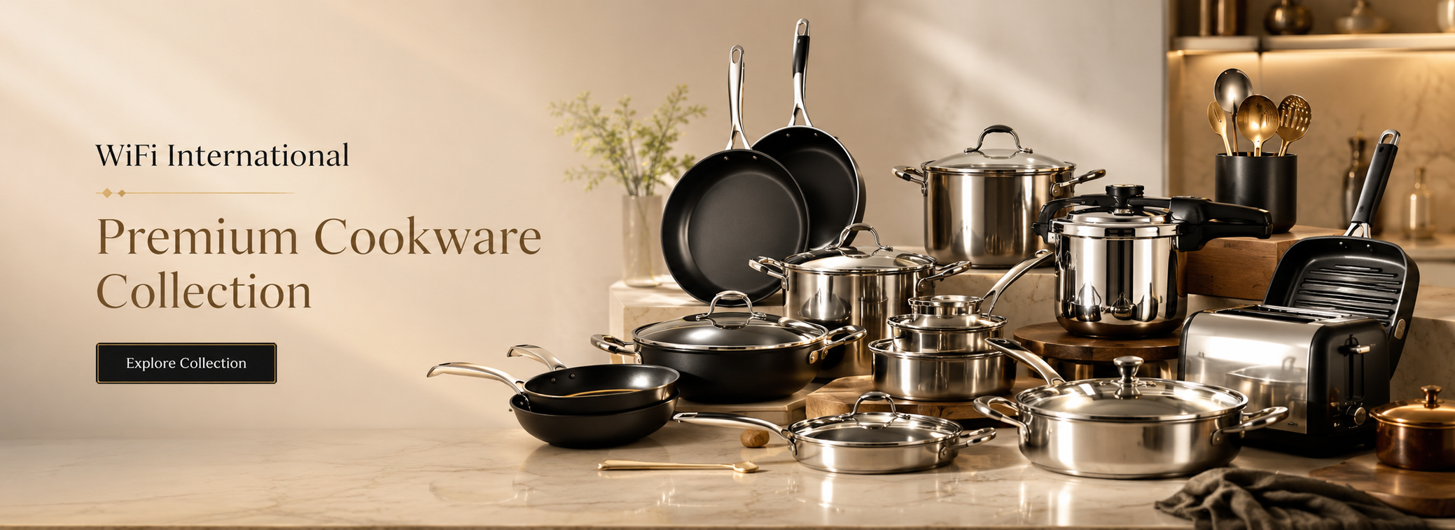 Premium Cookware Banner