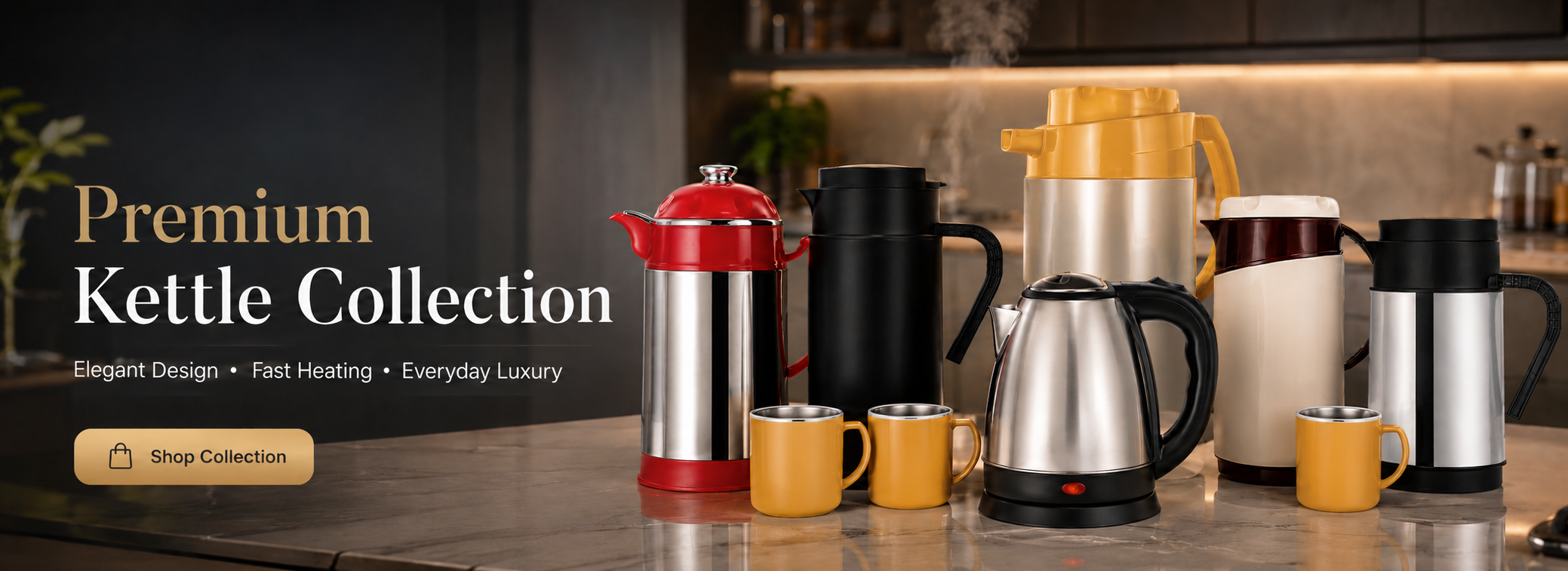 Premium Kettles Banner