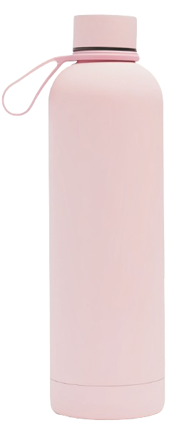 Stylish Pink Insulated Water Bottle