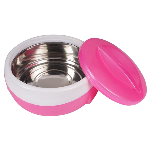 Pink & White Insulated Casserole